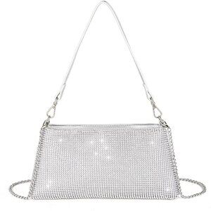 Bling Evening Clutch Bag for Women Lady Girl Bride Rhinestone Purse For Prom Coc